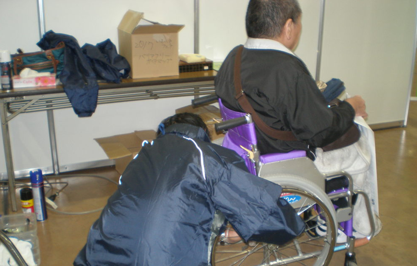 車椅子のためのエルゴノミック・シーティング